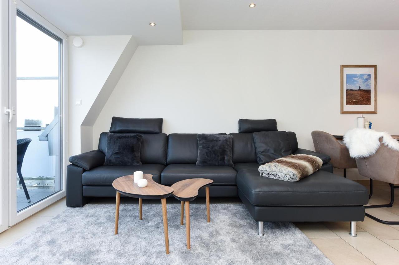 Meerblick-Ferienwohnung Black Pearl 벤세르시엘 외부 사진